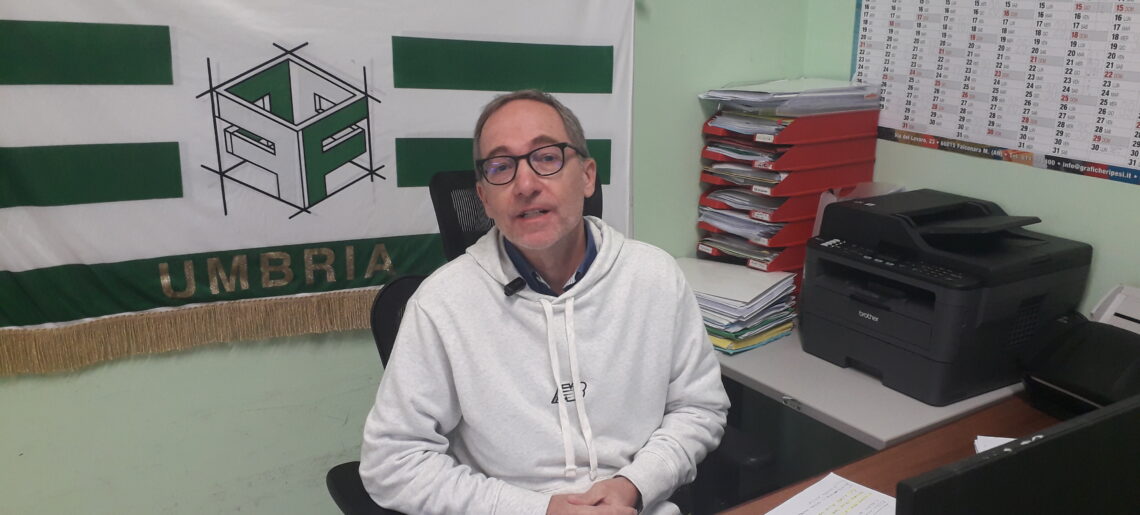 Marcantonini (Filca Perugia): “Arrivano tanti lavoratori stranieri, serve formazione completa” – VIDEO