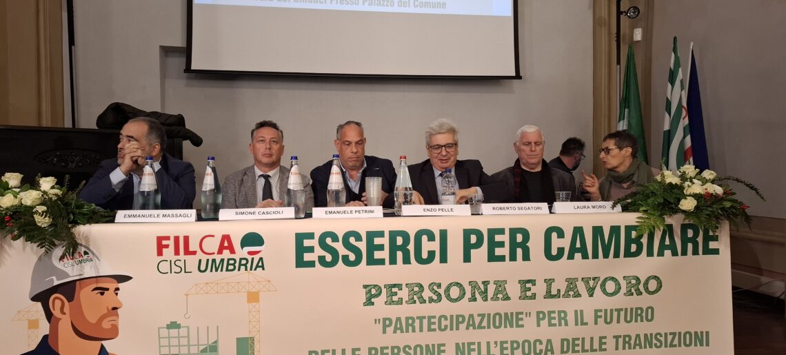 Filca Umbria e la sfida della partecipazione: “Lavoratori al centro per un’edilizia moderna”- VIDEO e GALLERY